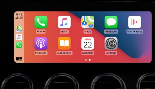 云龙apple维修网点分享如何将iPhone连接到CarPlay 